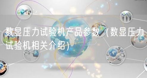 數(shù)顯壓力試驗機(jī)產(chǎn)品參數(shù)（數(shù)顯壓力試驗機(jī)相關(guān)介紹）(圖1)