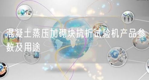 混凝土蒸壓加砌塊抗折試驗機產品參數(shù)及用途(圖1)